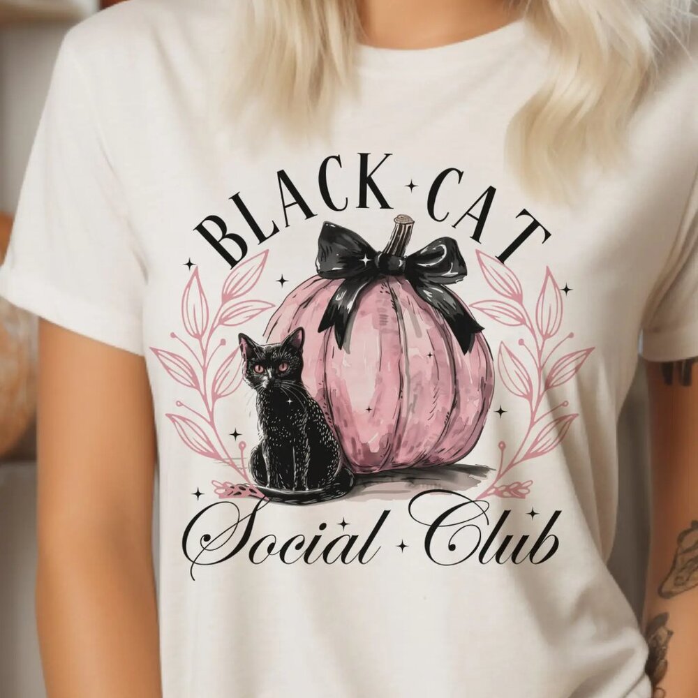 Black Cat Social Club Tee